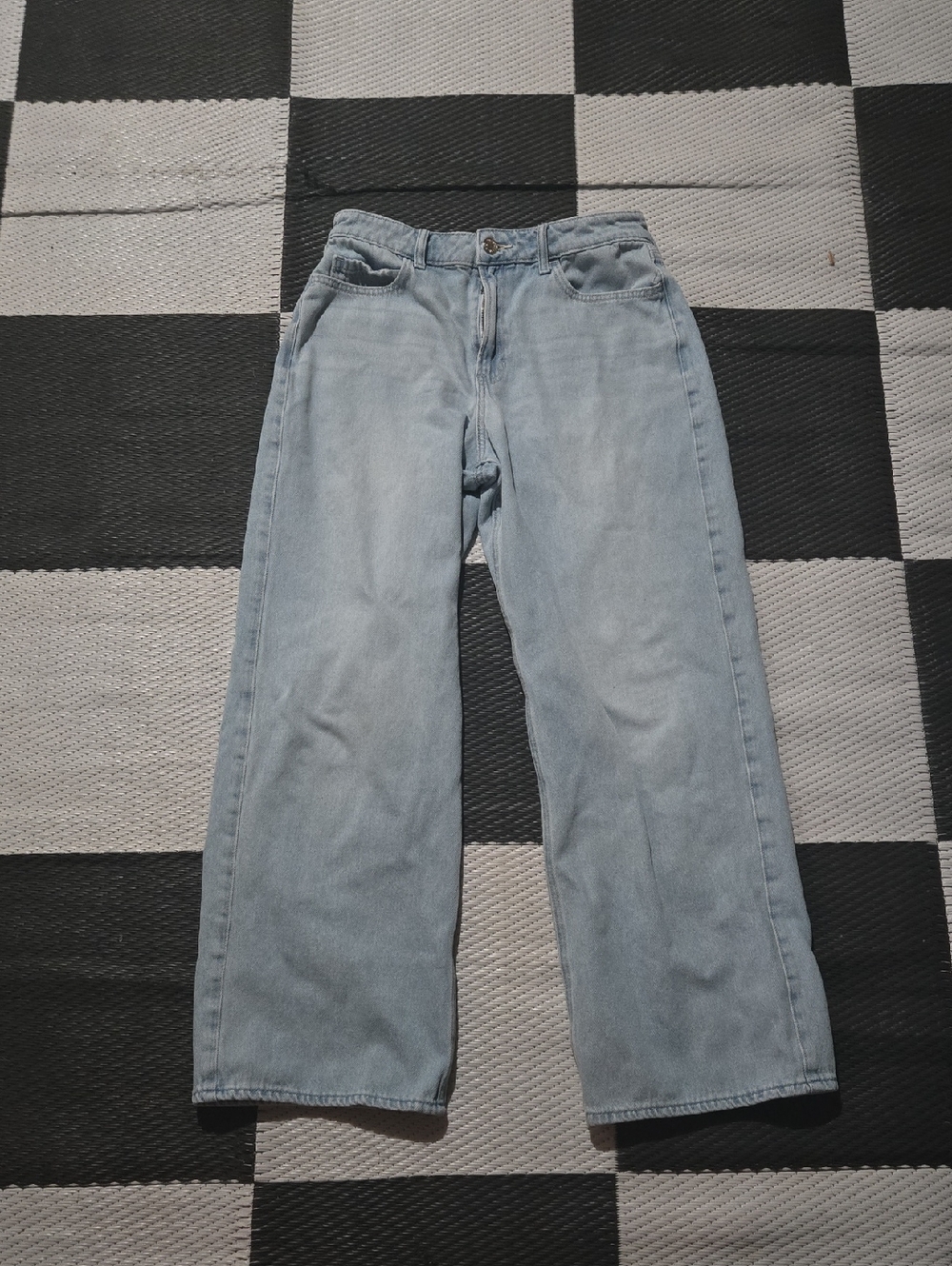 Hollister Light Blue Women's Straight Jeans